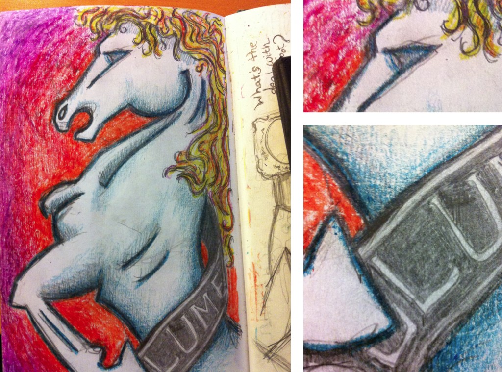 sb_bingo_Horse Sketchbook Bingo